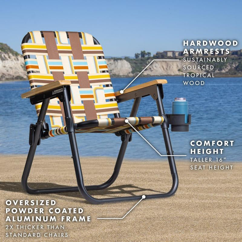 Gosports Outdoors WOVN Premium Beach & Camping Chair - DRIFTER