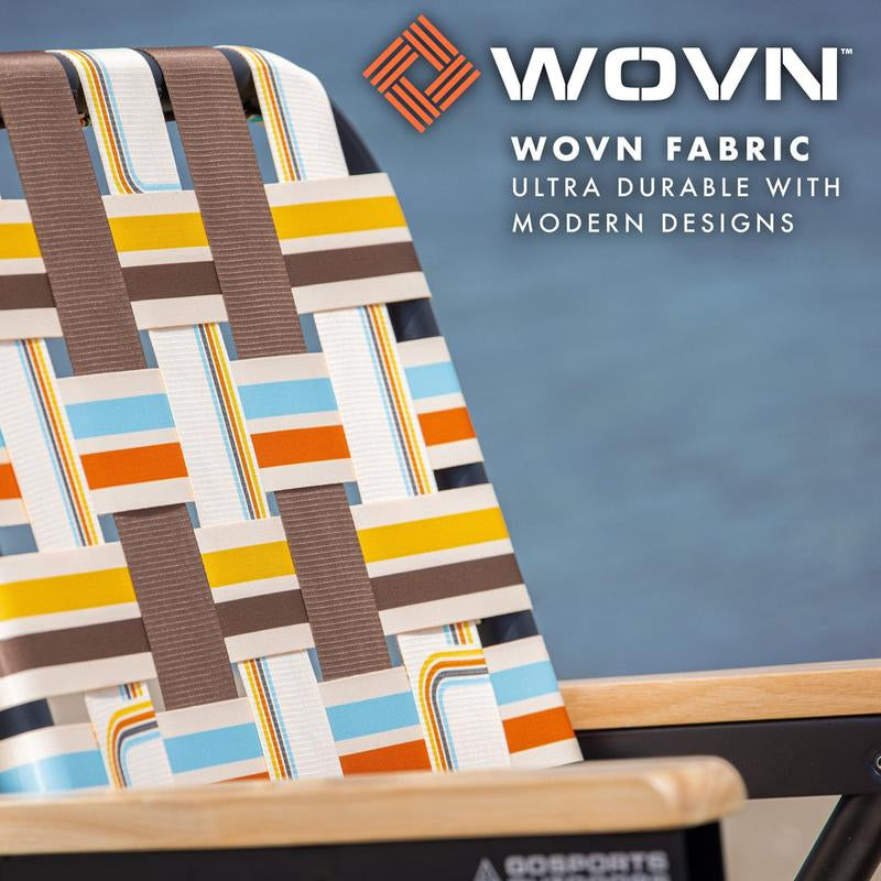 Gosports Outdoors WOVN Premium Beach & Camping Chair - DRIFTER